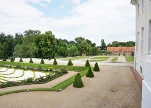 Garten des Gästehaus der Bundesregierung Schloss Meseberg